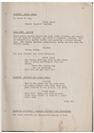 Moe Howard's 27pp. Script Dated October 1938 for The Three Stooges Film ''Flat Foot Stooges'' or ''Fire Picture'' -- Very Good Condition